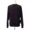 ソニアリキエル (SONIA RYKIEL) ロゴ入り長袖トップス ベロア オレンジラメ入りブラック 30% OFF