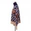 ソニアリキエル (SONIA RYKIEL) ハイネックロゴセーター ウールジャガード ネイビー柄