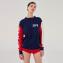 ソニアリキエル (SONIA RYKIEL) Rインターシャセーター ウールカシミア ネイビー