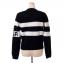ソニアリキエル (SONIA RYKIEL) SRハート長袖セーラーセーター ウールカシミヤ ブラック