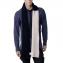 クリスヴァンアッシュ (kris van assche) マフラー ウールポリアミド ブラックホワイト 70% OFF