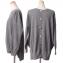 エリカ カヴァリーニ セミクチュール (ERIKA CAVALLINI semi-couture) 2WAYプルオーバー カシミア グレー 30% OFF