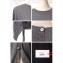 エリカ カヴァリーニ セミクチュール (ERIKA CAVALLINI semi-couture) 2WAYプルオーバー カシミア グレー 30% OFF