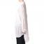 アンドゥムルメステール (ann demeulemeester) タック使いロングシャツ レーヨンシルク パウダー
