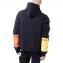 ラフシモンズ (RAF SIMONS) デタッチャブルスリーブスフードパーカー コットン ブラック 30% OFF