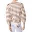 ソニアリキエル (SONIA RYKIEL) ボーダーセーター ウール ベージュ 30% OFF
