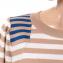 ソニアリキエル (SONIA RYKIEL) ボーダーセーター ウール ベージュ 30% OFF