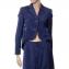 ソニアリキエル (SONIA RYKIEL) ショートストライプジャケット ジャージー ネイビー 30% OFF