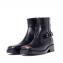 ラフシモンズ (RAF SIMONS) ハイソールディティールローブーツ チェルシーブーツ カーフスキン ブラック 30% OFF