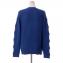 ソニアリキエル (SONIA RYKIEL) パール付き長袖セーター シルクコットン ネイビーブルー 30% OFF
