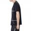 ブラックバレット (BLACKBARRETT) バイニールバレット by neil barrett コートラインプリントクルーネック半袖Tシャツ コットン ブラック 30% OFF
