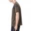 ブラックバレット (BLACKBARRETT) バイニールバレット by neil barrett コアロゴクルーネック半袖Tシャツ コットン カーキ 30% OFF