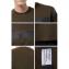 ブラックバレット (BLACKBARRETT) バイニールバレット by neil barrett コアロゴクルーネック半袖Tシャツ コットン カーキ 30% OFF