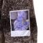 ラフシモンズ (RAF SIMONS) ストライプラウンドネックセーター ウールミックス ブラウンクリーム 30% OFF