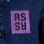 ラフシモンズ (RAF SIMONS) ストレートフィットデニムシャツ コットン ネイビー 30% OFF