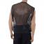ラフシモンズ (RAF SIMONS) Sleeveless net top スリーブレス　 コットン ダークグレー 30%OFF