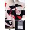 アレキサンダーマックイーン (Alexander McQueen) 丸襟七分袖セーター シルクウール プリント