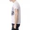 エンポリオアルマーニ (EMPORIO ARMANI) イーグルプリントVネック半袖Tシャツ ホワイト 30% OFF