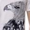 エンポリオアルマーニ (EMPORIO ARMANI) イーグルプリントVネック半袖Tシャツ ホワイト 30% OFF