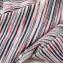 ミッソーニ (Missoni) ショール付きロングカーディガン ウール混合 ボーダーホワイト