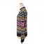 ミッソーニ (Missoni) 丸襟セーター 羊毛レーヨン マルチボーダーブラック