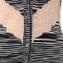 ミッソーニ (Missoni) Vネックレースカーディガン レーヨンなど ベージュ柄
