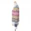 ミッソーニ (Missoni) 丸襟セーター コットンミックス マルチボーダーホワイト