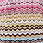 ミッソーニ (Missoni) 丸襟セーター コットンミックス マルチボーダーホワイト