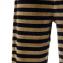 ソニアリキエル (SONIA RYKIEL) ウエストゴムパンツ ベロア カーキボーダー