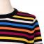 ソニアリキエル (SONIA RYKIEL) ボーダーセーター ウールカシミア マルチ