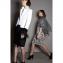 ジャンバティスタ ヴァリ (Giambattista Valli) ワンピース シルク レオパード