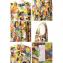 マルニ (Marni) ノースリフレアーロングワンピース コットン カラフルミックス