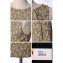 エリカ カヴァリーニ セミクチュール (ERIKA CAVALLINI semi-couture) ノースリーブミニワンピース ジャガード グリーン 30% OFF
