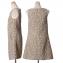 エリカ カヴァリーニ セミクチュール (ERIKA CAVALLINI semi-couture) ノースリーブミニワンピース ジャガード グリーン 30% OFF