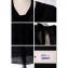 エリカ カヴァリーニ セミクチュール (ERIKA CAVALLINI semi-couture) バックリボンセーター リネンカシミヤ ブラック 30% OFF