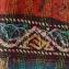 カンタ刺繍 (Kantha) 刺し子ストール カンタ刺繍 レンガブラック