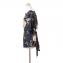 アントニオマラス (ANTONIO MARRAS) リボン付き半袖ブラウス シルク ボタニカルプリント