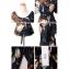 アントニオマラス (ANTONIO MARRAS) リボン付き半袖ブラウス シルク ボタニカルプリント