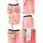 アントニオマラス (ANTONIO MARRAS) クロップド丈ワイドパンツ シルククレープ ピンクミックス