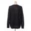 ブルネロクチネリ (Brunello Cucinelli) ラウンドネックセーター リネンシルク ブラック