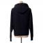 ブルネロクチネリ (Brunello Cucinelli) フード付きジッパーセーター カシミア ダークグレー