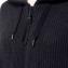ブルネロクチネリ (Brunello Cucinelli) フード付きジッパーセーター カシミア ダークグレー
