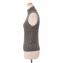 ブルネロクチネリ (Brunello Cucinelli) ノースリハイネックセーター リネンスパンコール シルバー