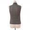 ブルネロクチネリ (Brunello Cucinelli) ノースリハイネックセーター リネンスパンコール シルバー
