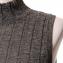 ブルネロクチネリ (Brunello Cucinelli) ノースリハイネックセーター リネンスパンコール シルバー