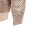 ブルネロクチネリ (Brunello Cucinelli) Vネックセーター リネンシルク ベージュ