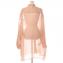 メゾン マルジェラ (Maison Margiela) ビッグシャツ シルクオーガンジー キャメル