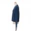 メゾン マルジェラ (Maison Margiela) Vネックセーター ヘンプ ネイビー