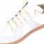 メゾン マルジェラ (Maison Margiela) Replica Low Top 牛革 オフホワイト
