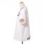 エムエムシックス メゾンマルジェラ (MM6 MAISON MARGIELA) エイズTプリント半袖ブラウス コットンキャンバス ホワイト